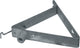 Lama de puerta Gb 45° - con tope - 275 x 250 mm - versión resistente