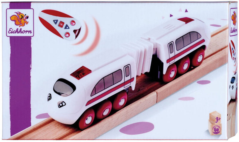 Tren eléctrico Eichhorn con control remoto remoto