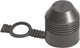 Carpoint trekhaakdop met rubber ring zwart