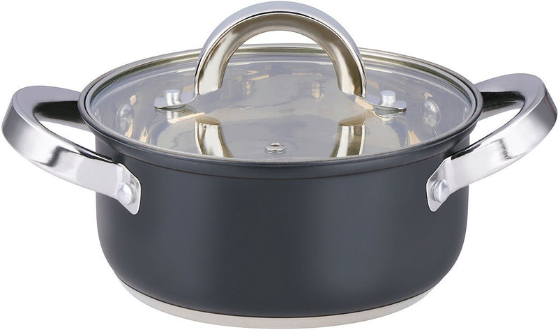 Pentola Alpina con coperchio 2pz 1,9l