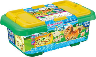 Aquabeads day on the farm box - complete set of 3500 beads in 35 colors