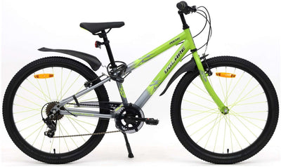 Verare Rocky Children's Bicycle's Bicycle 24 pollici Verde 7 Velocità