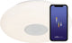 Nordlux djay 40-plafón-smart-2700 6500k+rgb-ip54-blanco