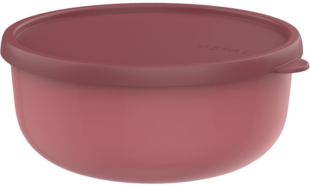 Mepal bewaardoos lumina - 1.5 l - magnetronbakje met deksel - vivid mauve