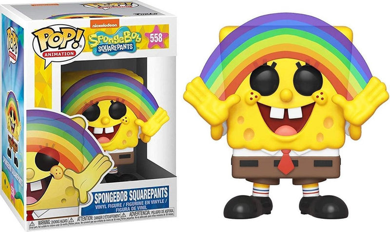 ¡Funko pop! bob esponja pantalones cuadrados - bob esponja arcoiris