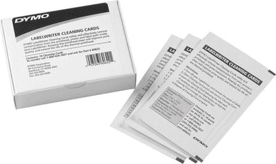 Carta di pulizia per etichettatrice Dymo Labelwriter | 10 pezzi | pezzo di ricambio ufficiale