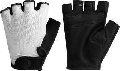 Guanti da ciclismo Rogelli core donna - estivi - bianco - l