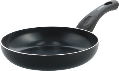Padella in ceramica nera Kochstar Essenz - 24 cm - senza PFAS - padella a induzione - padella a induzione - rivestimento antiaderente in ceramica - maniglia di raffreddamento - adatta al forno fino a 130° C - nera