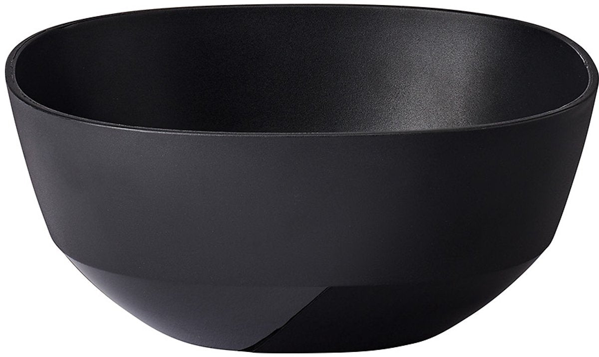 Mepal tazón para servir silueta - 750 ml - ensaladera - negro nórdico