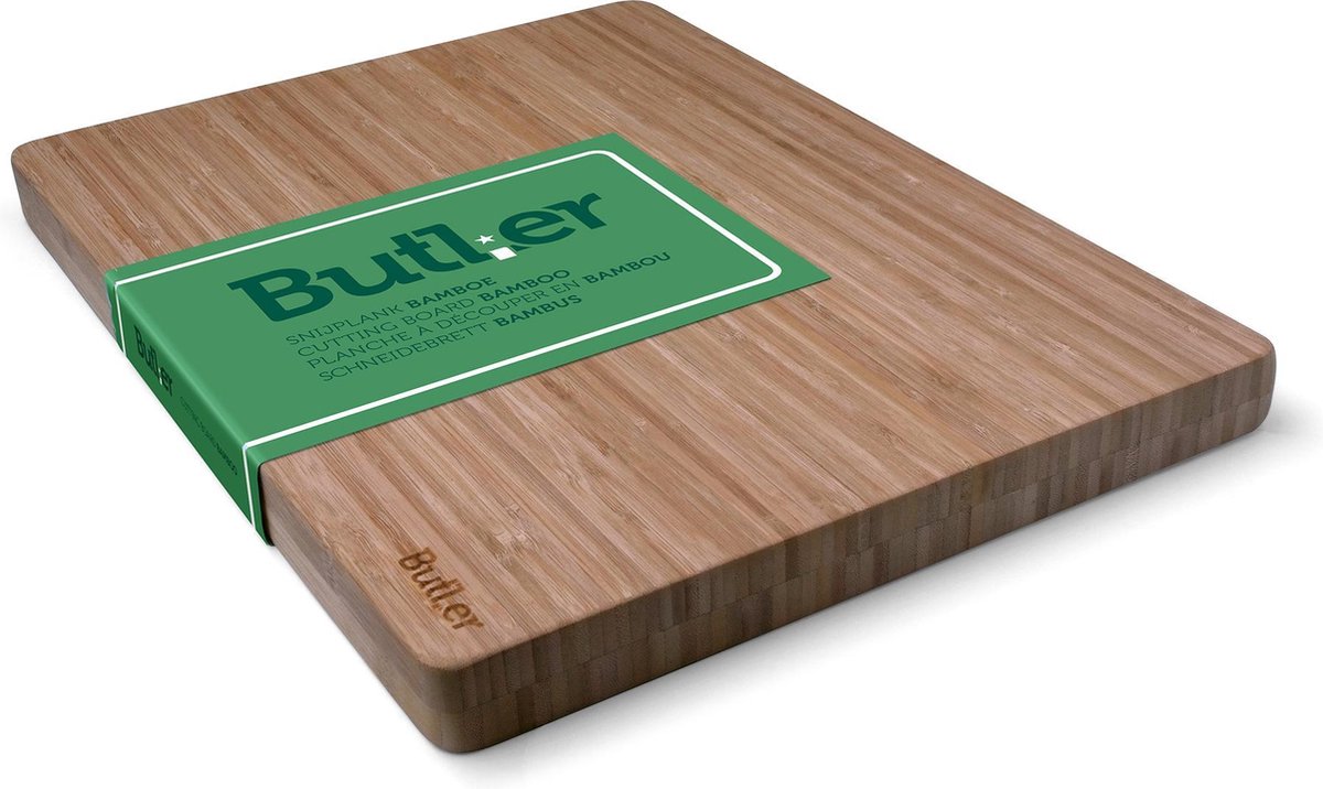 Butler - tagliere - bambù - 40x30x3 cm