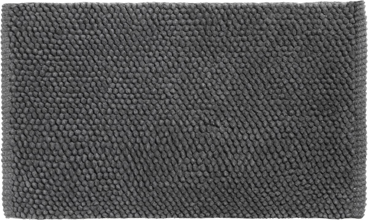 Differnz tappetino da bagno popcorn 50x80 cm antracite