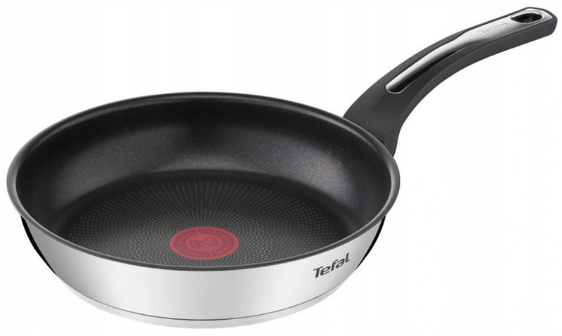 Sartén Tefal Emotion - inducción - acero inoxidable - sensor de temperatura - 24cm