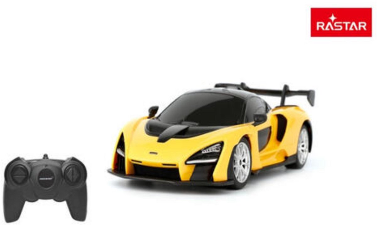 Jamara rastar - mclaren senna, orange - r c 1:24 (23042)