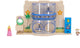 Jakks Super Mario Galaxy Film – Gateway Galaxy Diorama Set con la Princesa Peach de 3,8 cm y una figura exclusiva del Capitán Toad