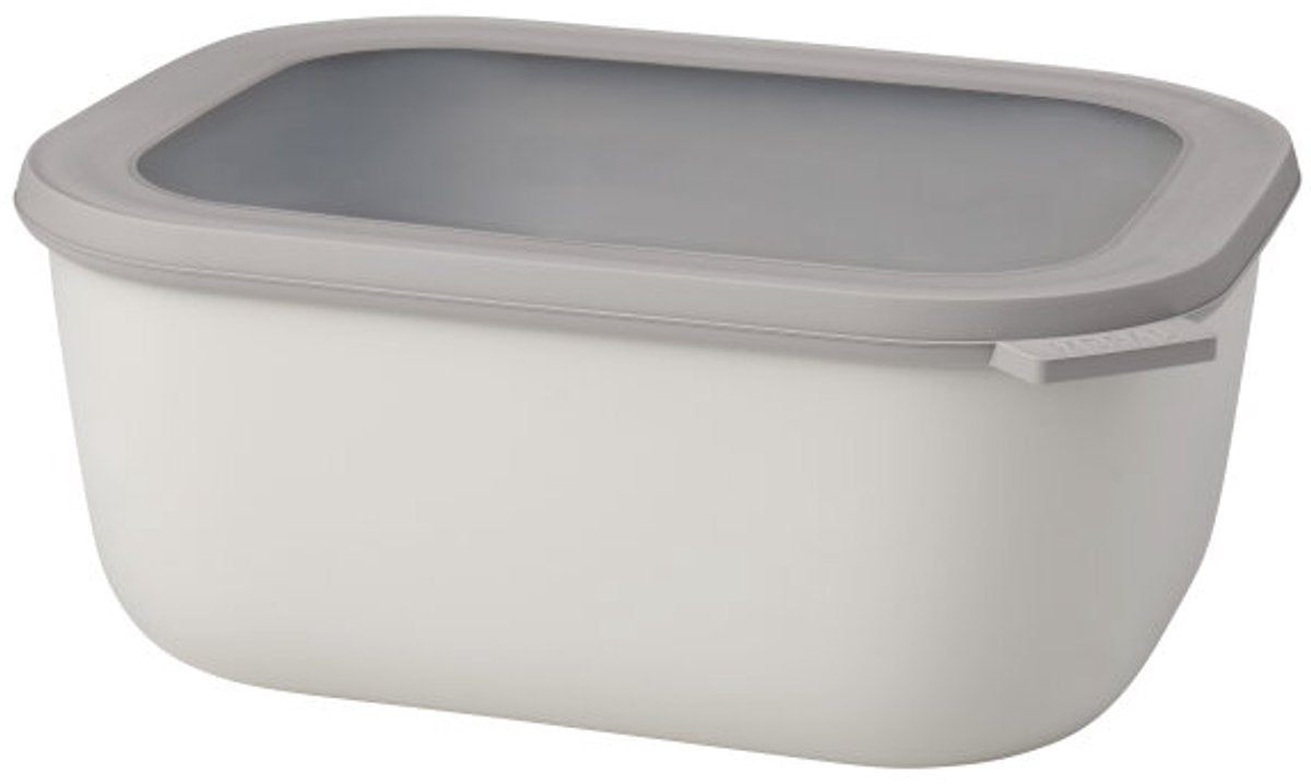 Mepal - multikom cirqula vershouddoos - 3000 ml - rechthoekig - nordic white