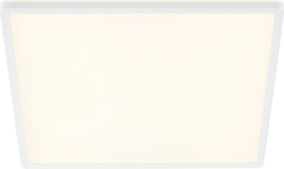 Briloner slim plafondlamp - led - achtergrondverlichting - 22w - 42x42cm - wit