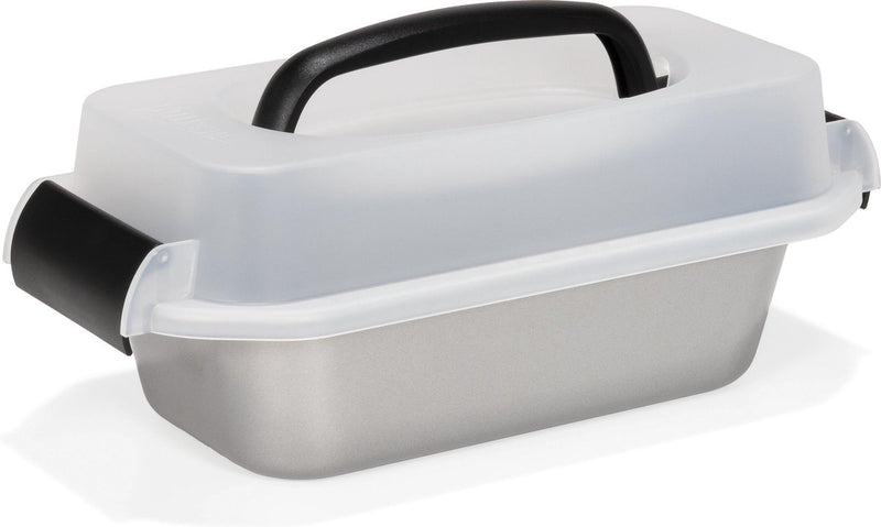 Patisse cakevorm silver top met draagdeksel 23 cm