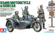 Tamiya modelbouwpakket motorfiets - 35384 duitse ks600 motorfiets en zijspan - zündapp plastic - 1:35 - modelbouw