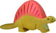 Dinosaurios Holztiger - dimetrodon - 11x2x7cm - figura de madera - hecho a mano