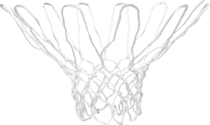 Red de baloncesto Avento blanca - adecuada para ø 44-46 cm - poliamida