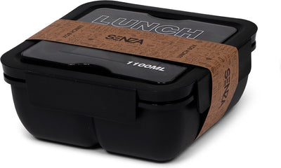 Senza Lunch Box 1100 ml Tarwestro Black