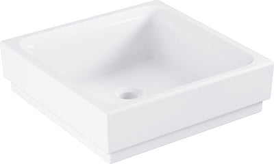 Lavabo in ceramica Grohe cube 40 - ceramica - 40 x 40 cm - rivestimento antibatterico - bianco