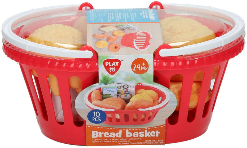 Cesta de juego con pan, 10 uds.