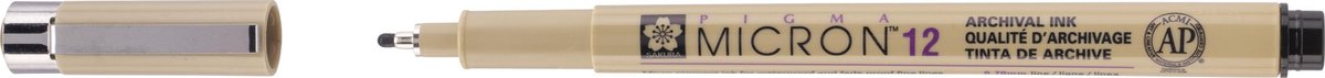 Sakura pigma micron 12 pen zwart