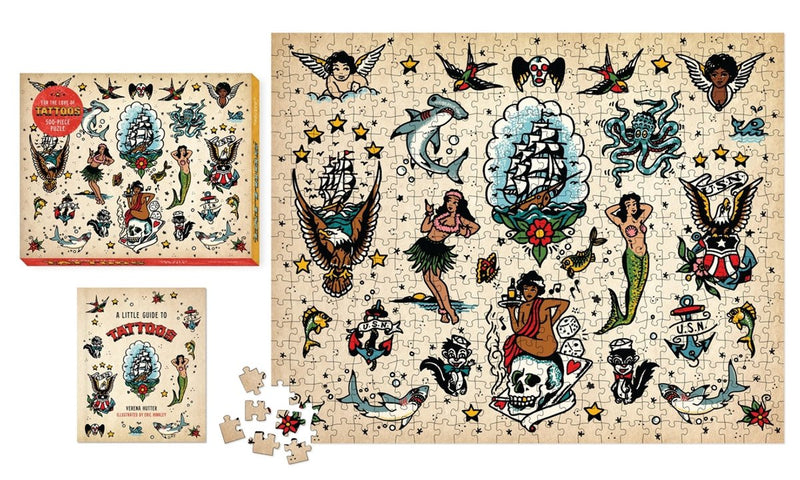 Per amore dei tatuaggi Puzzle da 500 pezzi
