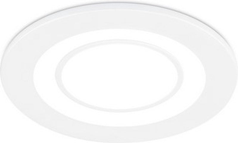Trio core - foco empotrable - blanco mate - incl. 1x SMD 5 W - luz conmutable por separado - montaje en techo - fuente de luz no reemplazable - no regulable