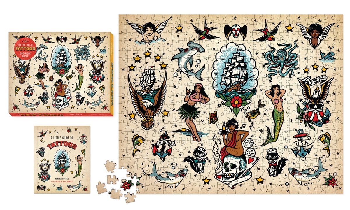 Per amore dei tatuaggi Puzzle da 500 pezzi