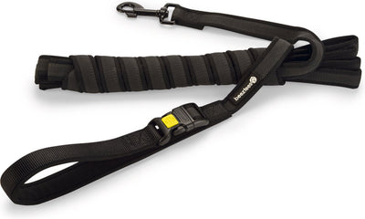 Guinzaglio Beeztees parinca premium web - guinzaglio per cani - maniglia - nylon - nero - 5 m