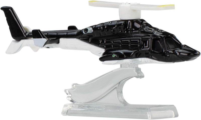 Hot wheels premium - helicóptero airwolf - 1:64 - mattel
