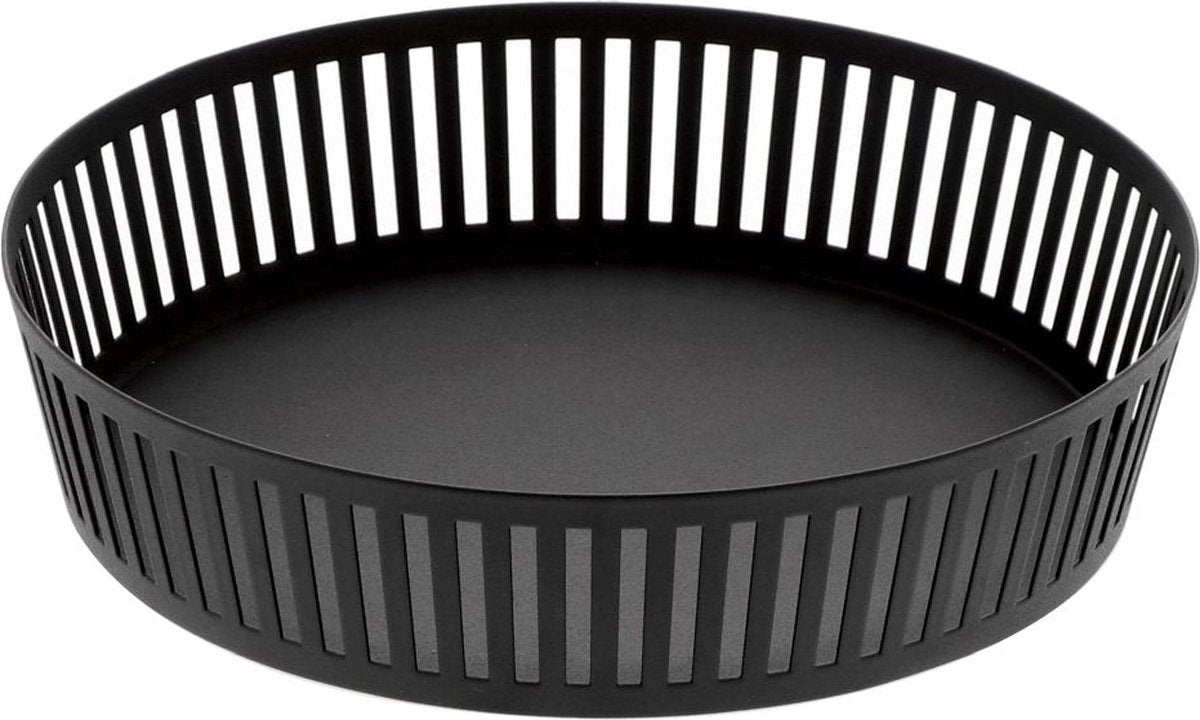 Cesta de frutas Yamazaki - ancha - torre - negro