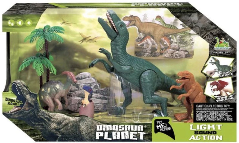 Set da gioco con dinosauri Amuuso