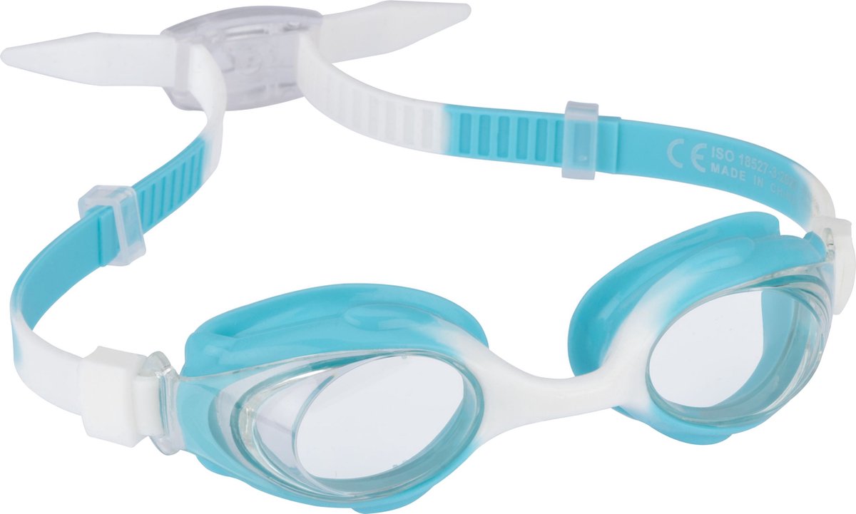 Waimea zwembril junior - blauw wit - anti-condens - uv-protectie