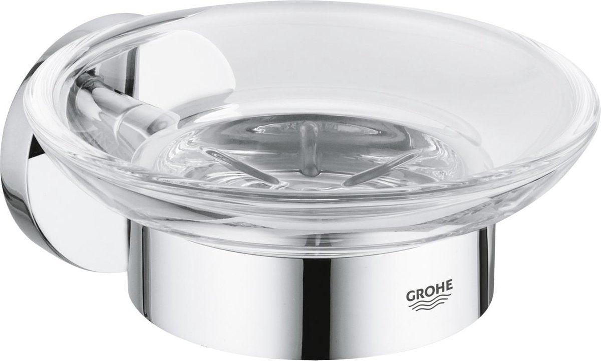 Portaoggetti Grohe con portasapone - cromo