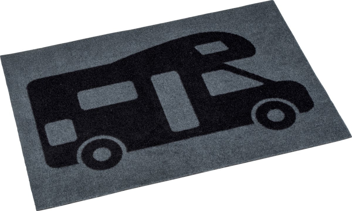 Bo-camp - zerbino - poliammide - stampa - camper - 40x60 cm