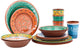 Bo-camp tableware - fiesta - 16-piece - melamine