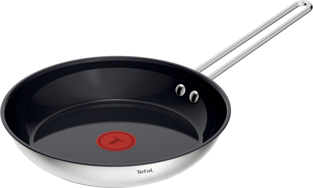 Tefal nordica ceramic - koekenpan - ø24 cm - keramisch - pfas-vrij - geschikt voor inductie