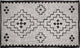 Tappeto Woood Omari - lana iuta - nero naturale - 1x160x230 cm