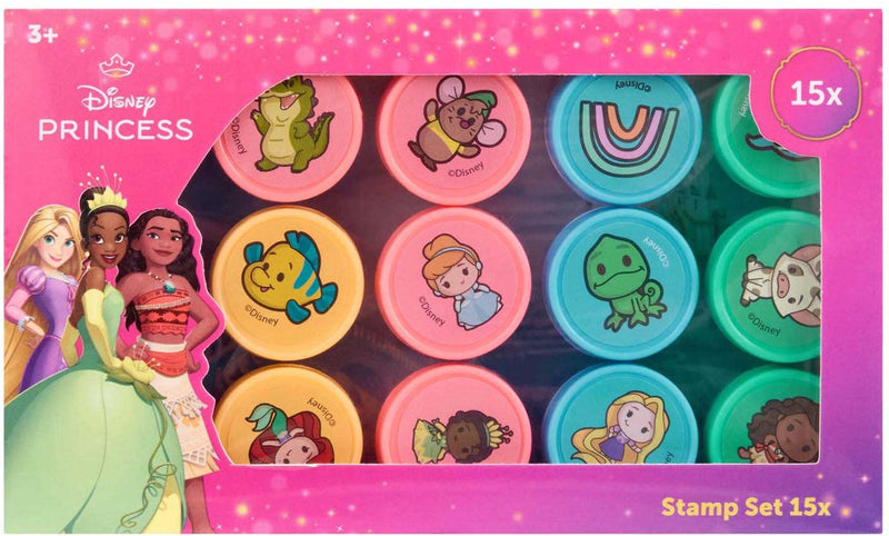 Set de sellos princesas disney Canenco, 15uds.