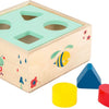 Small foot - houten vormenstoof met blokken natuur, 5dlg.