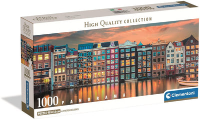 Puzzle clementoni puzzle luminoso Amsterdam, 1000st.