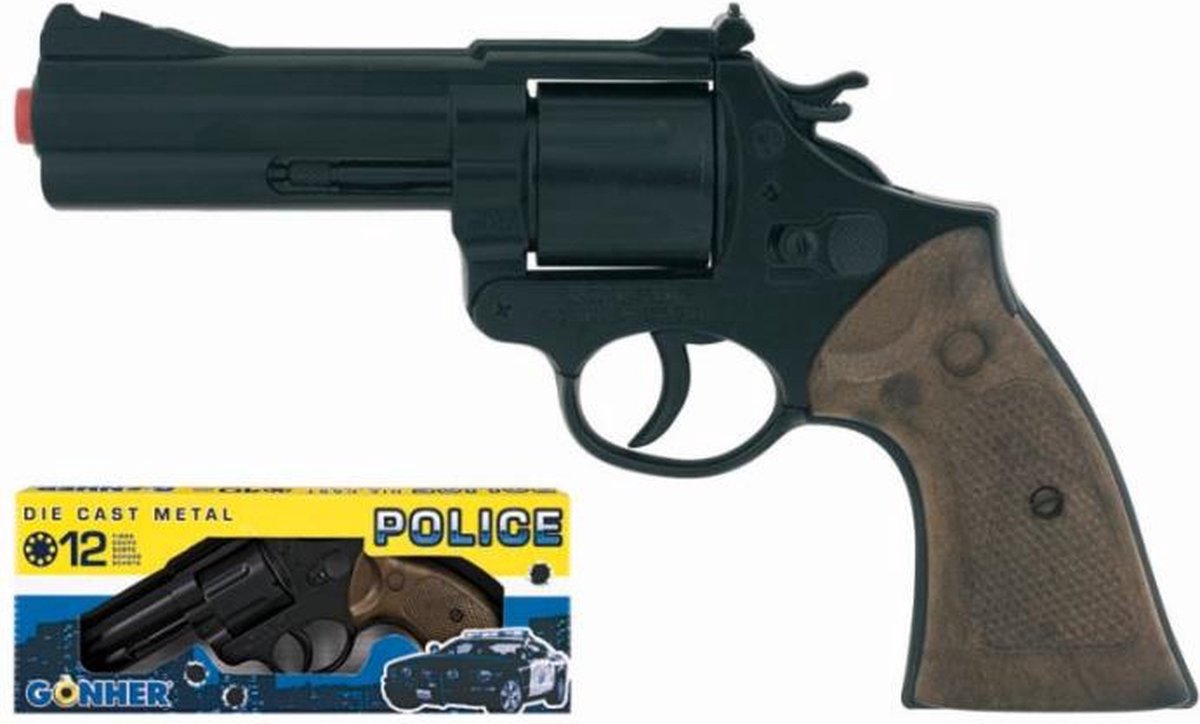 Pistola Gonher con cappuccio magnum della polizia