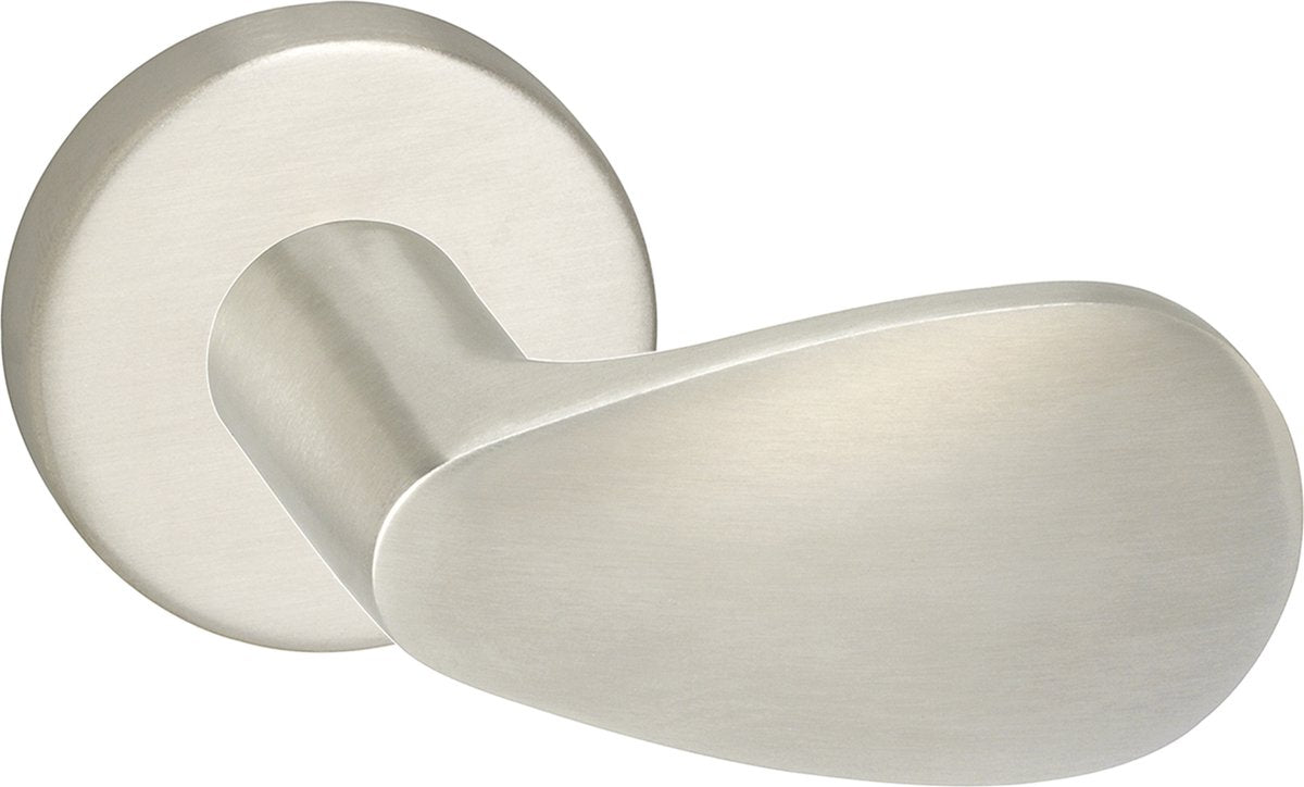 Impresso deurkruk - derby - voor binnen - rond - rvs - 2 stuks