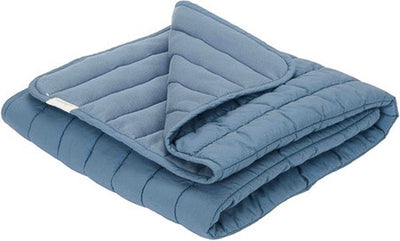 Piccola coperta per lettino olandese - blu - Amici della foresta