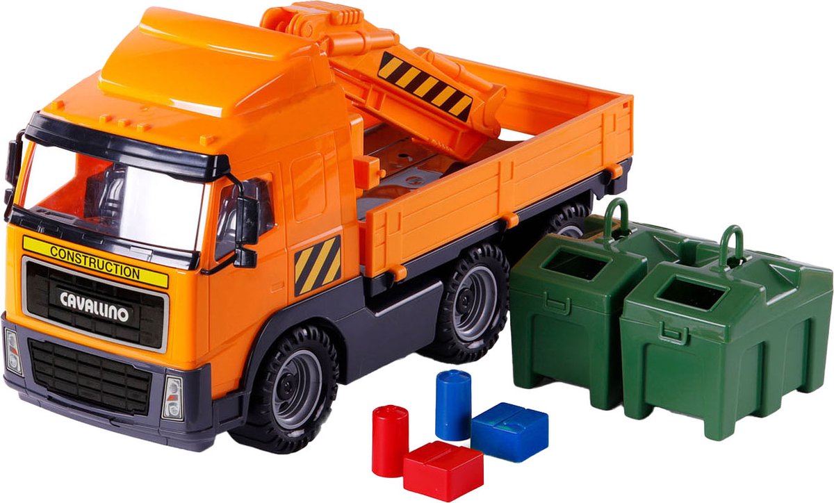 Cavallino container vrachtwagen, schaal 1:16