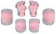 Nijdam skate beschermset kinderen - concrete rose - roze grijs - l