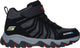 Skechers robust ranger - storm trail botas de montaña para niños - negro rojo amarillo